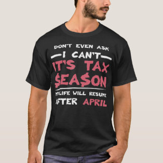Vraag niet eens of ik de belasting over het belast t-shirt