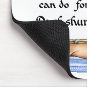 Vraag niet wat je Dachshund voor je kan doen Muismat (Hoek)