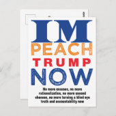 Vraag nu Trump Briefkaart (Voorkant / Achterkant)