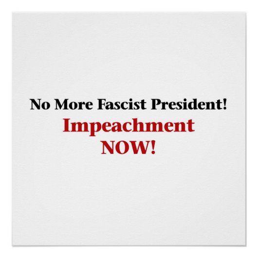 Vraag nu Trump Perfect Poster (Voorkant)