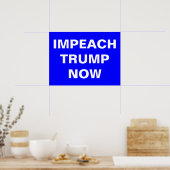 Vraag nu Trump Poster (Keuken)