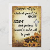 Vraag om in het Vaste Wenskaart van de Manuscript  (Voorkant)