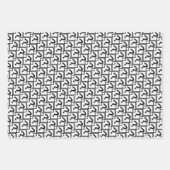 Vraag om merkwaardige vragen inpakpapier vel (Voorkant)