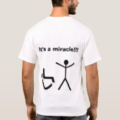 Vraag om mijn rug te lezen! t-shirt (Achterkant)