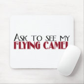 Vraag om mijn vliegende kamel muismat (Met muis)