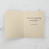 Vraag om vergeving van een hondenliefhebber Kaart (Binnen)