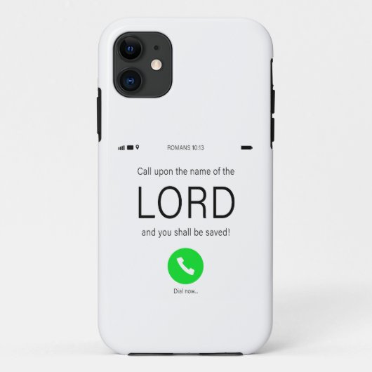 Vraag op de Naam van LORD - Christelijk Vertrouwen Case-Mate iPhone Case (Achterkant)