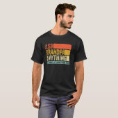 Vraag opa alles grappige retro grootvader t-shirt (Voorkant volledig)