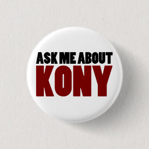 Vraag over Kony 2012 Stop Joseph Kony Ronde Button 3,2 Cm
