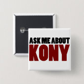 Vraag over Kony 2012 Stop Joseph Kony Vierkante Button 5,1 Cm (Voorkant /achterkant)