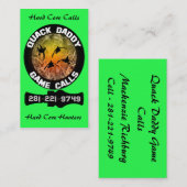 Vraag over Quack Papa Game Contactkaartje (Voorkant / Achterkant)