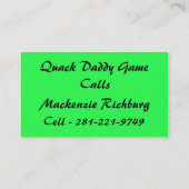 Vraag over Quack Papa Game Contactkaartje (Achterkant)