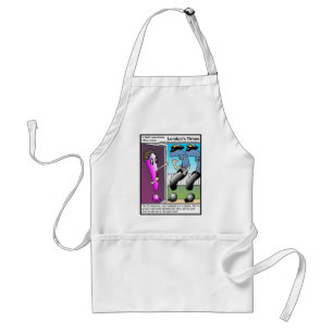 Vraag politie Funny Cartoon Gifts & T - shirts Standaard Schort