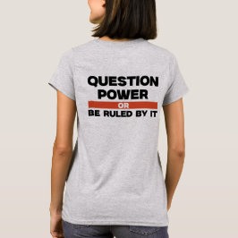 Vraag Power Vrouwen T-shirt