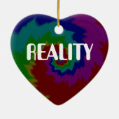 VRAAG REALITEIT KERAMISCH ORNAMENT (Achterkant)