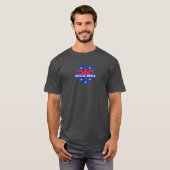 Vraag Social Media Eagle Shield T-shirt (Voorkant volledig)