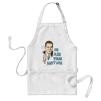 Vraag uw moeder naar BBQ Apron Standaard Schort
