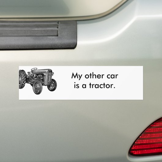 Vraag van de Douane van de Wilde Traceur Bumpersticker (Op auto)