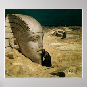 Vraag van de Sphinx, 1863 Poster