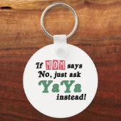 Vraag YaYa gewoon Sleutelhanger (Voorkant)