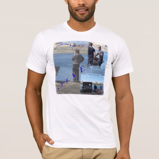 Vraag zich af waar al dat goud is?-LG T-shirt (Voorkant)