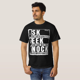 vraag zoek klop T-Shirt