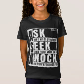 vraag zoek klop T-Shirt (Voorkant)