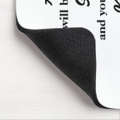 Vraag Zoekt Klop Mattheüs 7:7 Bijbelvers Muismat (Hoek)