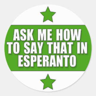 VraagMeHow Ronde Sticker