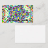 Vraagsteller ( u kunt de woorden wijzigen ) visitekaartje (Voorkant / Achterkant)