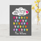 vraagt om een groot hart elke kaart (Gele Bloem)