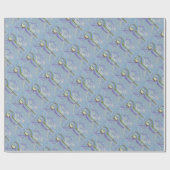 vraagteken cadeaupapier (Vlak)