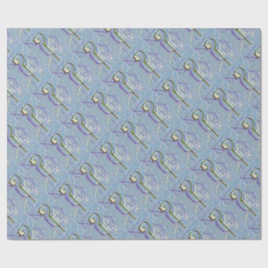 vraagteken cadeaupapier (Vlak)