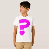 Vraagteken T-shirt (Voorkant volledig)