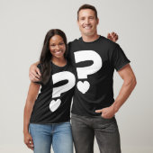Vraagteken T-shirt (Unisex)