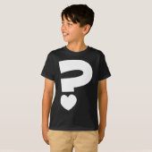 Vraagteken T-shirt (Voorkant volledig)