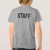 Vraagteken  Tri-Blend shirt (Achterkant)