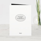 vraagteken verjaardagskaars kaart (Achterkant)