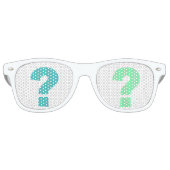 Vraagteken Zonnebril (Voorkant)