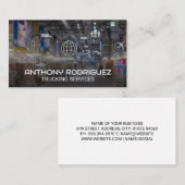 Vracht Opslag | Logistiek Netwerk Visitekaartje (Voorkant / Achterkant)