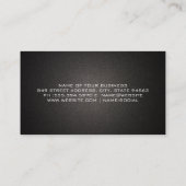 Vrachtauto en aanhangwagen visitekaartje (Achterkant)