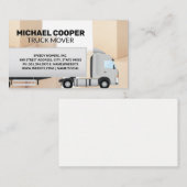 Vrachtauto | Verhuizers | Verhuisdozen Visitekaartje (Voorkant / Achterkant)
