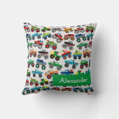 Vrachtboeien Aangepaste naam Kussen (Achterkant)