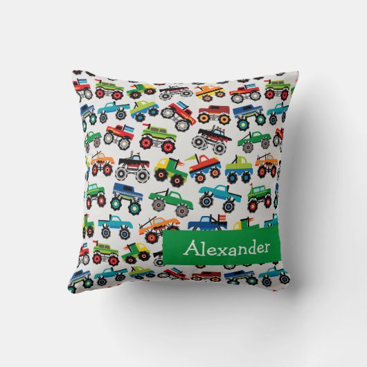 Vrachtboeien Aangepaste naam Kussen (Achterkant)