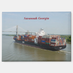 Vrachtcontainer schip magneet