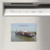 Vrachtcontainer schip magneet (Insitu (Vaatwasser))