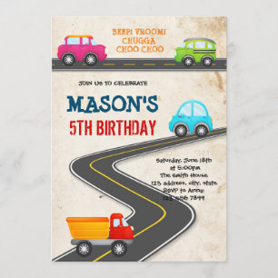 Vrachtdag voor auto's kaart