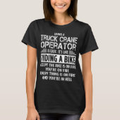 Vrachtkraan T-shirt (Voorkant)