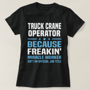 Vrachtkraan T-shirt