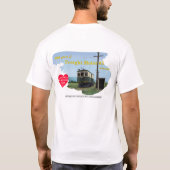 Vrachtmotor #5 Centennial - Afbeelding op shirt (Achterkant)